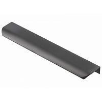 Ручка мебельная алюминиевая HEXA 96мм/150мм, черный матовый
